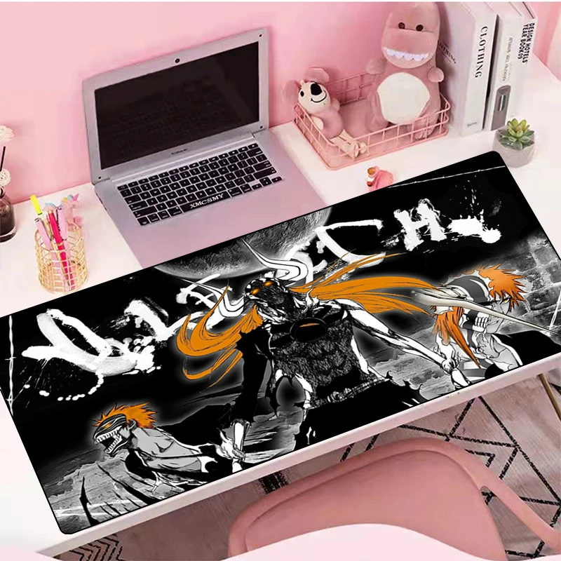 

Большой игровой коврик для мыши отбеливатель, коврик для мыши в стиле аниме, аксессуары для ПК, коврик для клавиатуры, Настольная защита, Нас...