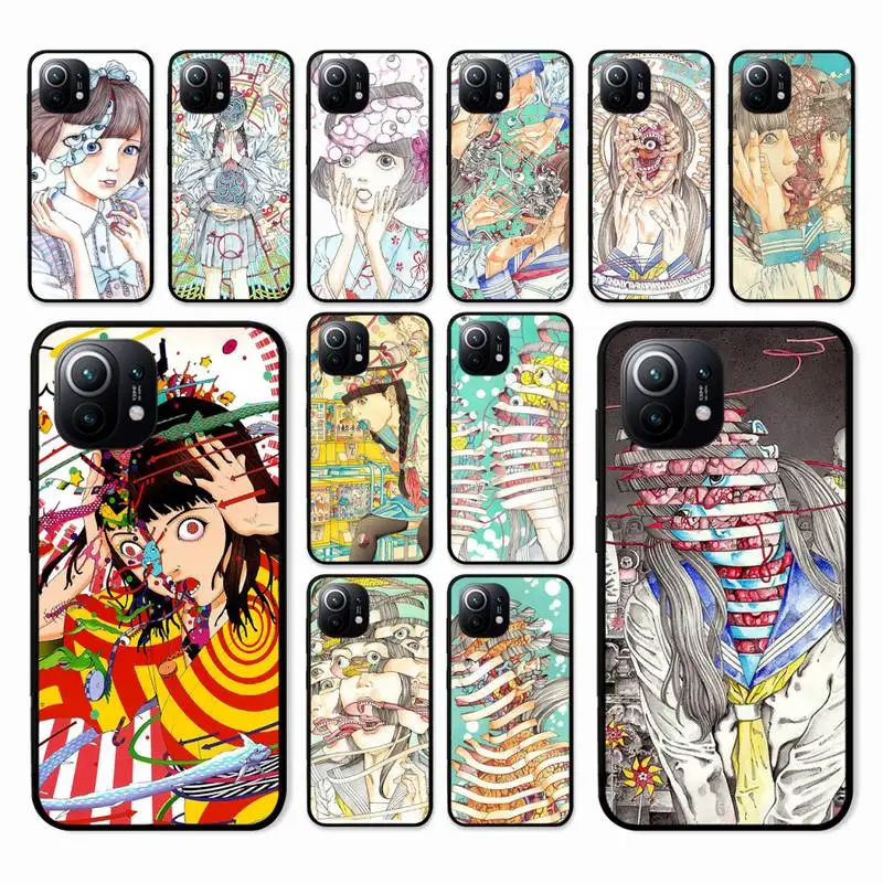 

Shintaro kago Phone Case for Xiaomi Mi 12s Ultra 11 11x 10t 9 8 Se 12 Note 10 Pro Lite Poco X3 F3 M3 Cover