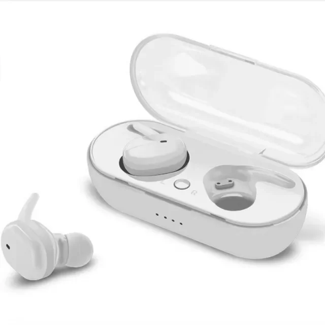 

TWS Wireless In-ear Headphones 5.0 Noise Cancelling Sports Waterproof Stereo Sound Headsets HiFi Stereo Earbuds With Mic