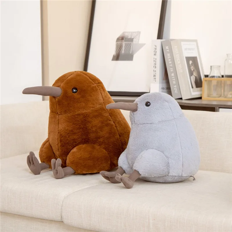 

New 30-40cm Cute Real Life New Zealand Kiwi Plush Toy Plush Animal Bird Doll Doll Home Decor Kids Birthday New Year Gift