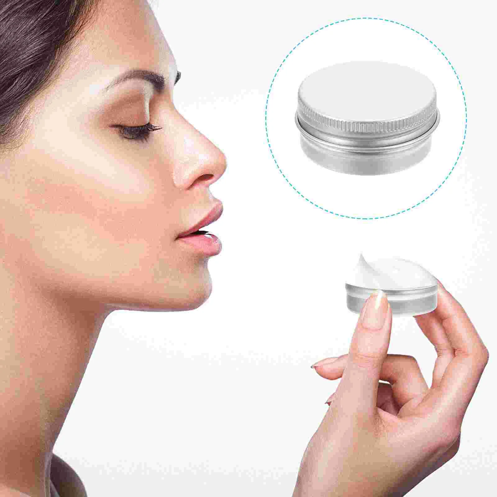 

Металлические крышки, коробка для хранения, круглые алюминиевые контейнеры, банки, контейнер с крышкой, маленькая банка, пустые банки, кремо...