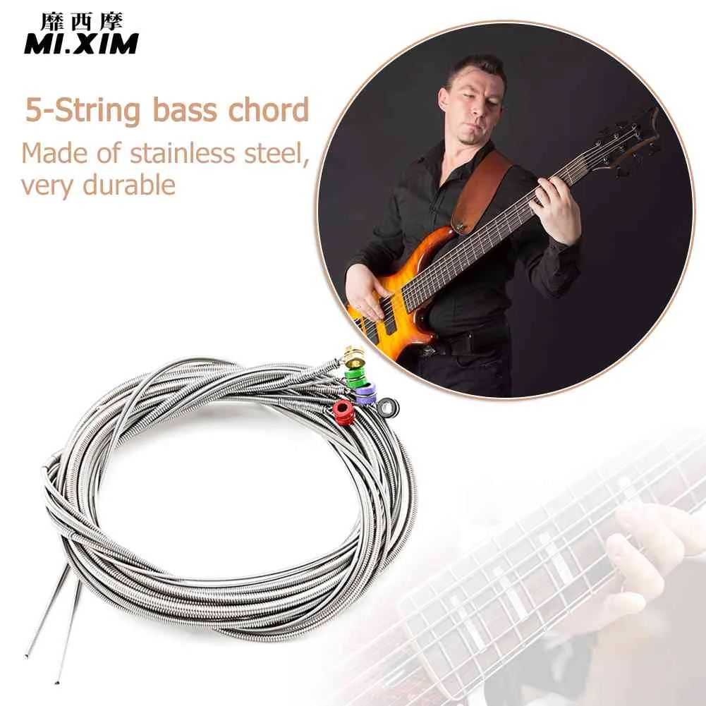 

5 шт., струны для гитары из нержавеющей стали