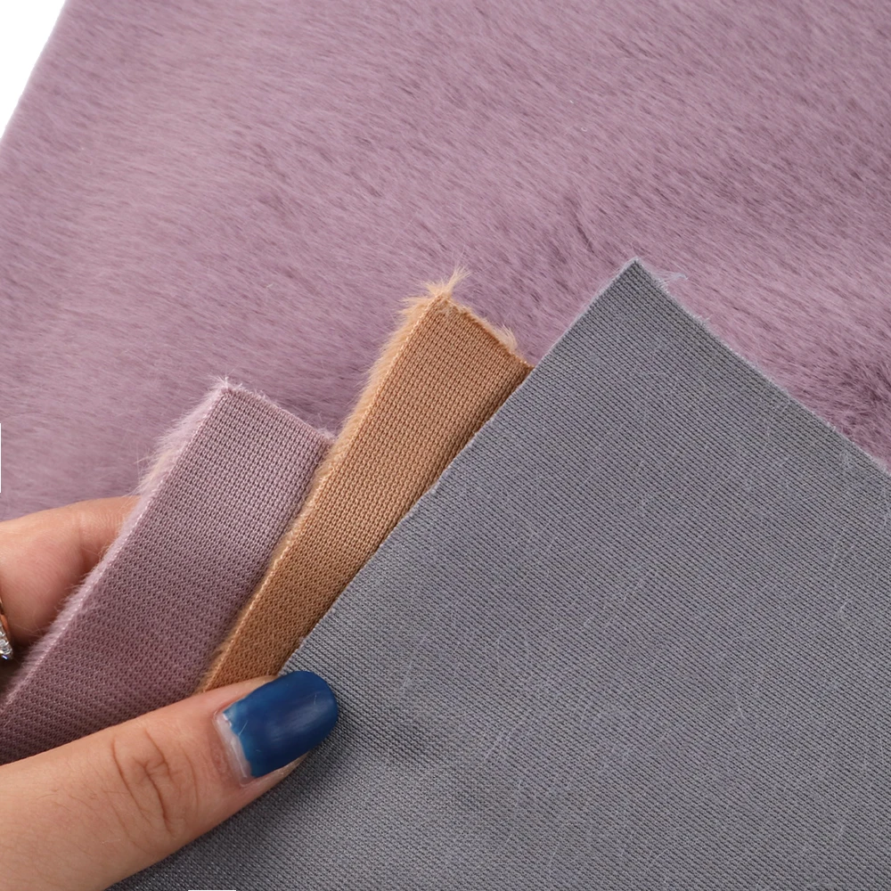 Однотонная бархатная меховая ткань 20*33 см с принтом для шитья квилтинга Детская