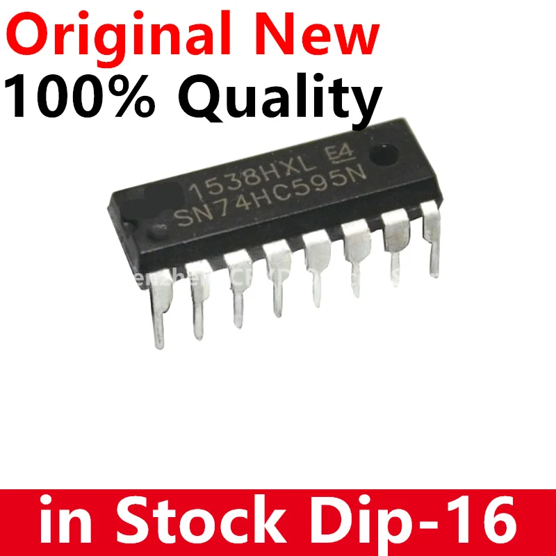 Корпус типа SN74HC595N DIP16 DIP 74HC595N 74HC595 DIP-16 SN74HC257N 74HC257 SN74HC393N 74HC393 SN74HC590AN 74HC590 SN74HC590N 74HC590N 74HC590N