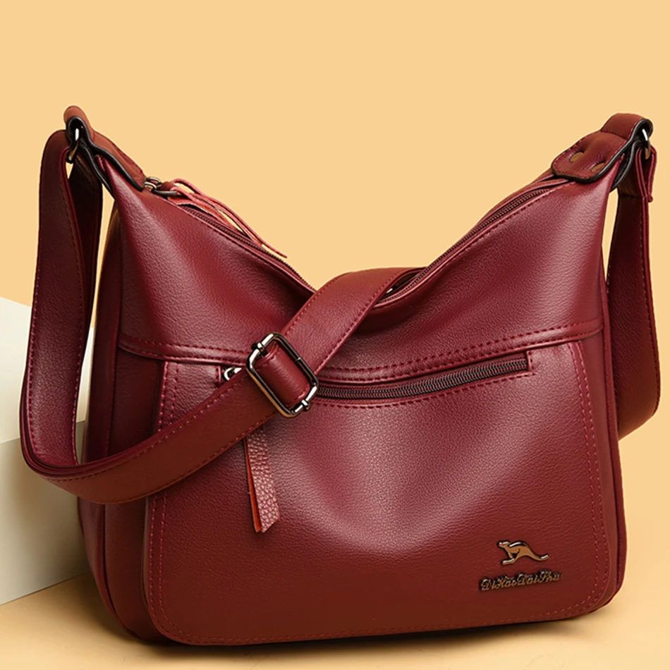 

Роскошные Дизайнерские Сумочки, кошельки, женская сумка, мягкие высококачественные кожаные сумки-мессенджеры через плечо для женщин, модная брендовая сумка