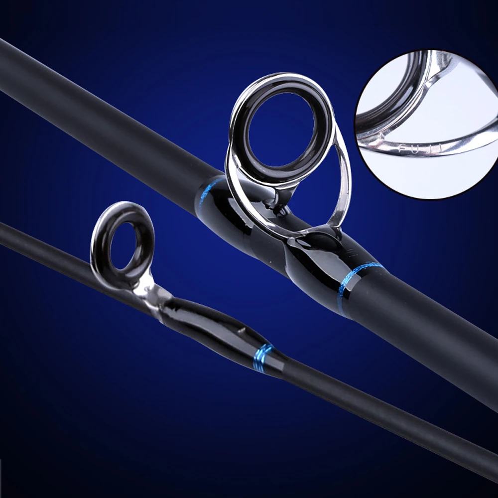 JEKEKU NEW Superlight FUJI Cast Fsihing Rod 1.8m 2.1m 2.4m FUJI Guide Ring Fuji Reel Seat Carbon Spinning Lure M Fishing Rod enlarge