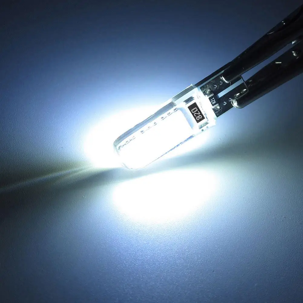 

10 шт., водонепроницаемые Автомобильные светодиодные лампы T10 SMD5050