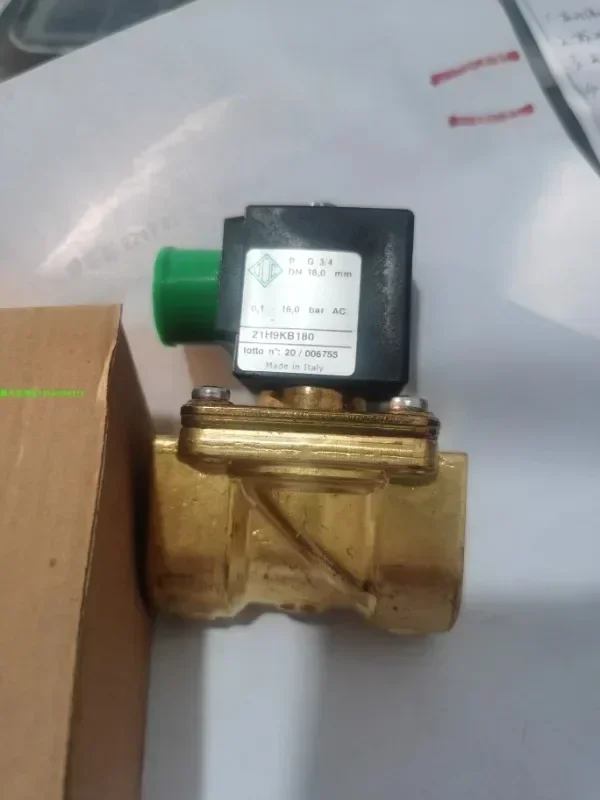 Оригинальный электромагнитный клапан ODE 21H9KB180 DN18 G3/4 шеститочечный