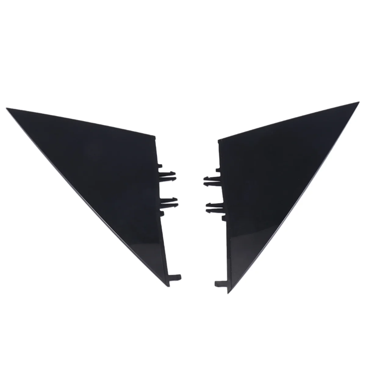 

Car Exterior Mirror Triangle Trim Panel Trim Panel Black Paint Trim Panel for Tesla Model 3