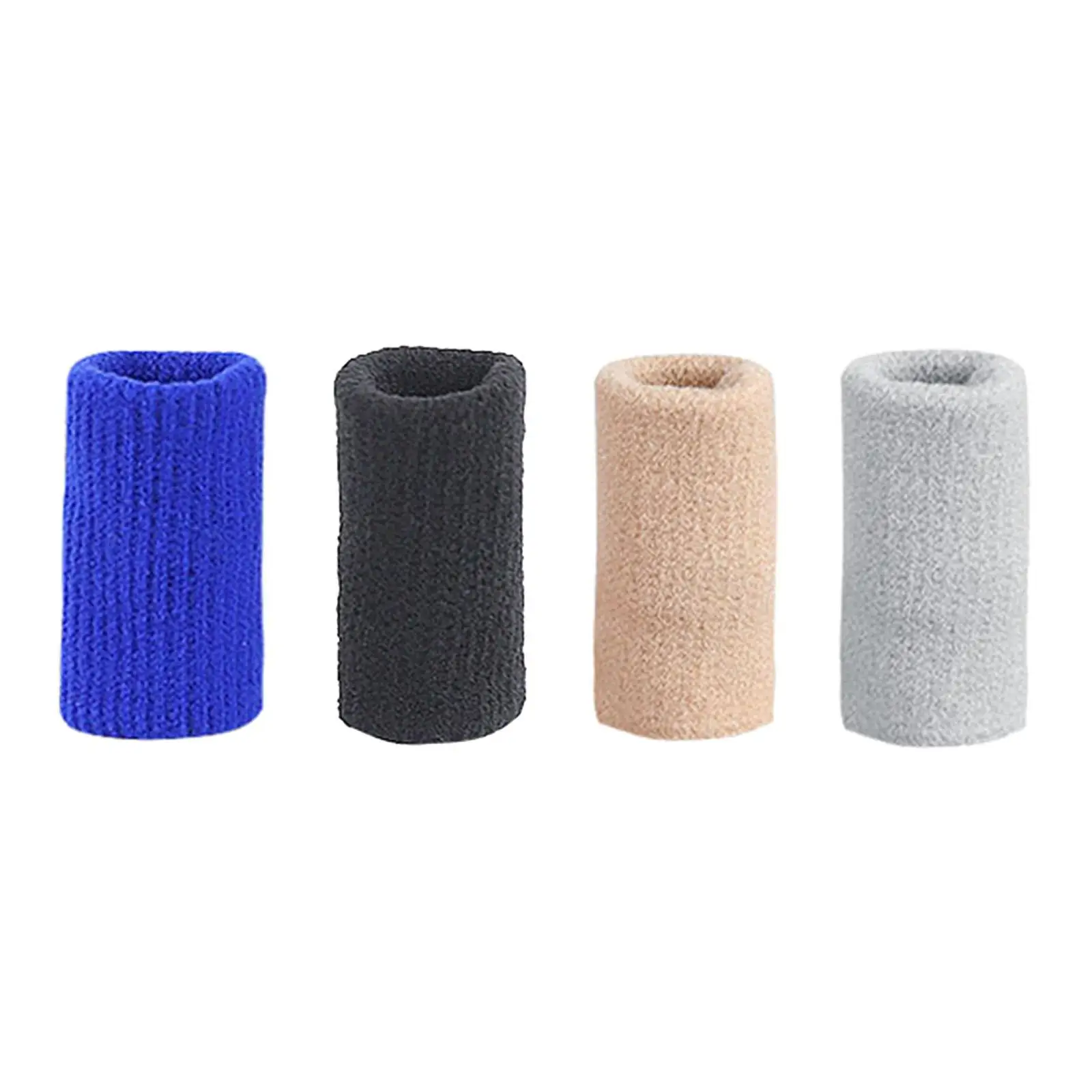 

Finger Protector Comfortable Stretchy Finger Tape Support Sport Finger Sleeves for Relieving Pain Knuckle Biking Tennis Sports