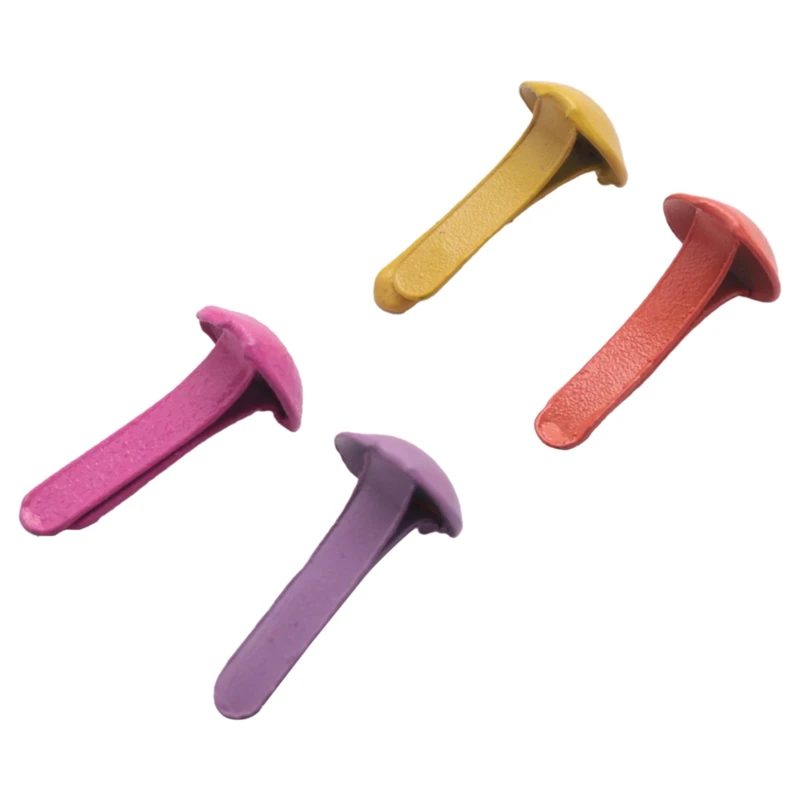 

400X Mini Parisian Fasteners Multicolor Paper Craft Stamping Scrapbooking DIY Tool 4.5Mm