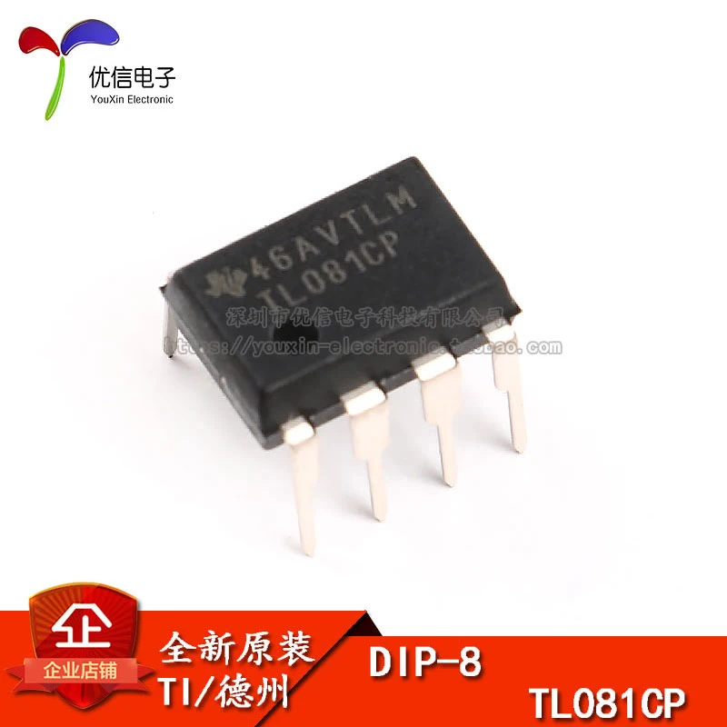 

10pieces Original stock TL081CP DIP-8 JFET IC