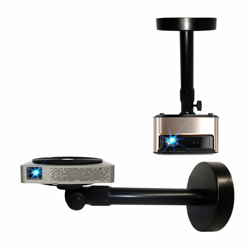 Выдвижной Прочный Настенный кронштейн для проектора из алюминиевого сплава