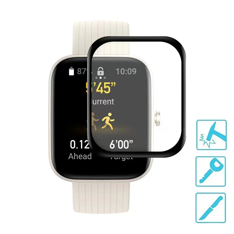 

1-5 шт., Защитная пленка для Huami Amazfit Bip 3/3Pro
