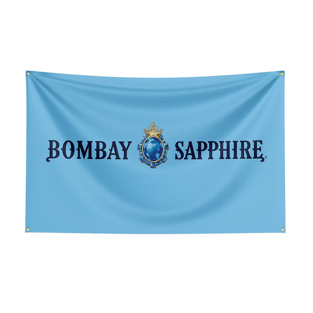 

3x5Ft Bombay Sapphires Flag Polyester Printed Beer Banner For Decor 1