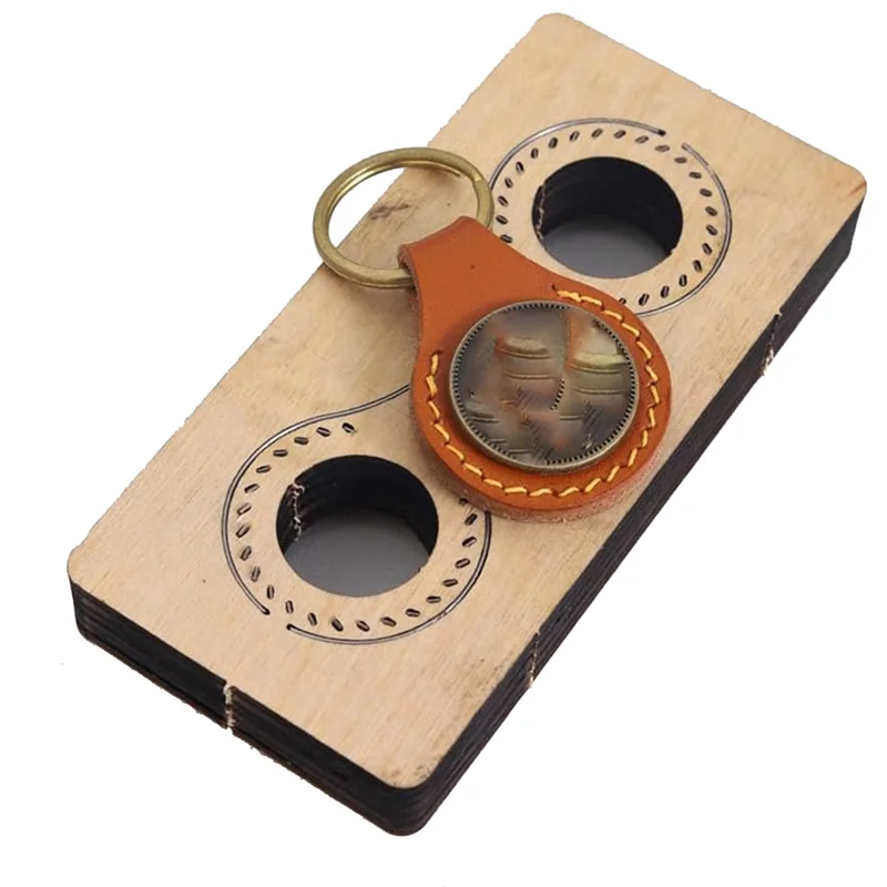 Штамп для резки кожаных брелоков