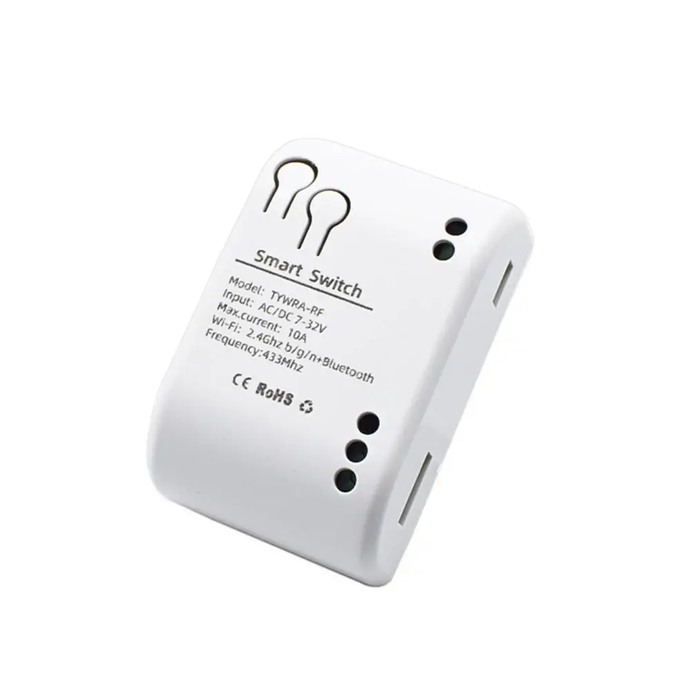 

Tuya Smart Remote Control Wireless Wifi Switch Module 1/2/4CH DC 7-32V 5V 12V 24V 220V RF Receiver 10A wifi Relay For Alexa DIY