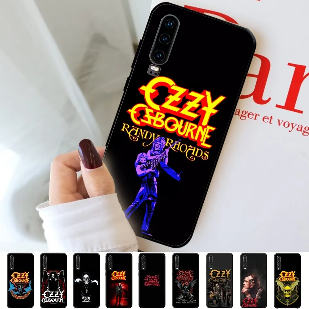 Rock Band O-Ozzy O-Osbourne Phone Case For Huawei P 8 9 10 20 30 40 50 Pro Lite Psmart Honor lite 70 Mate 20lite