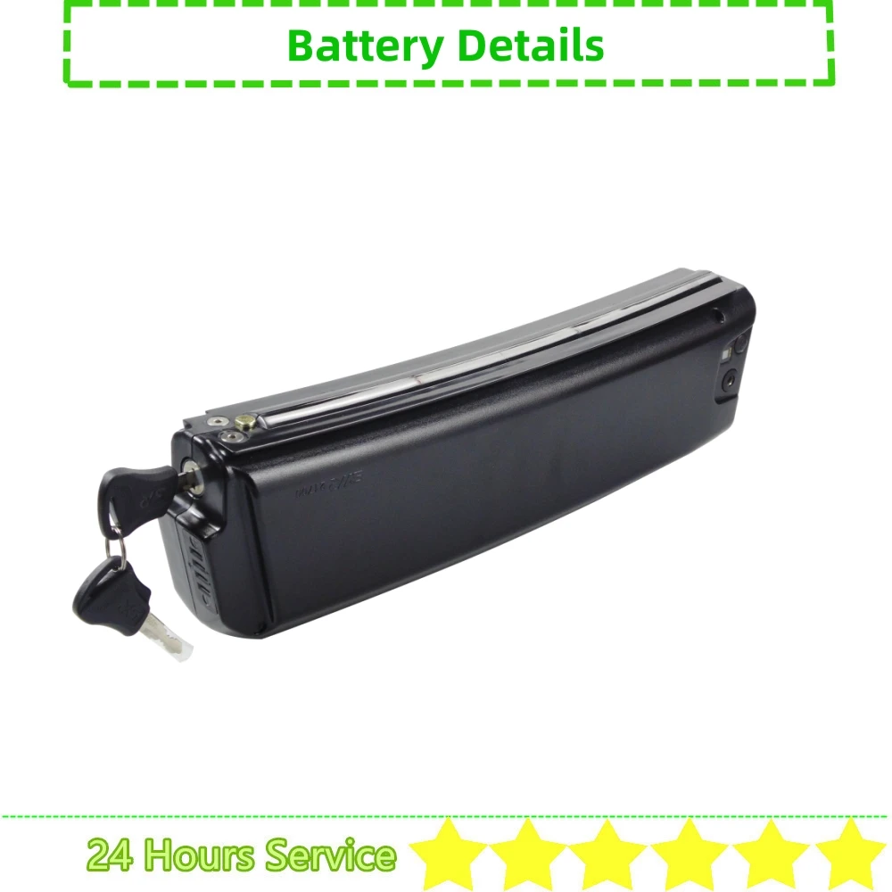 Складной Аккумулятор для электровелосипеда 48 В 15 Ач 21700