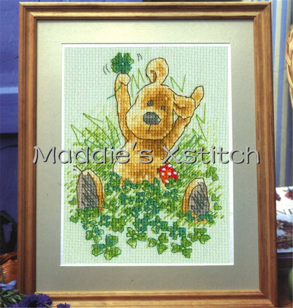 

Набор для вышивки крестиком KTX021, вышивка, искусство Homfun, медведь, картина крестиком Joy Sunday, рождественские украшения для дома Homefun