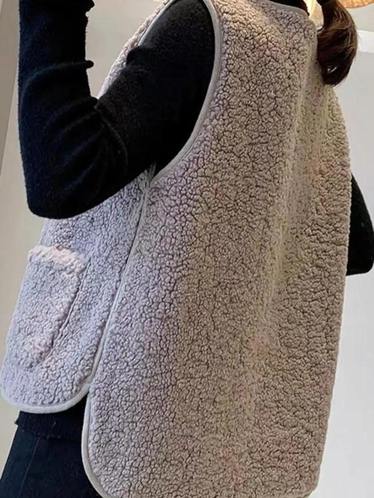 Imitation Lamb Wool Vest Women 2024 Autumn and Winter New Korean Sle Thin Versatile Outer Wear Plush