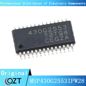 10pcs/lot MSP430G2553IPW28 TSSOP MSP430G2553 430G2553 TSSOP-28 chip New spot