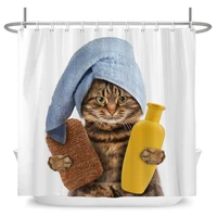 Забавные душевые шторки#2