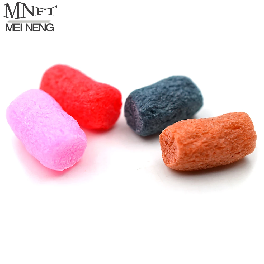 

MNFT 100pcs PVA Coloured Nuggets Fishing Water Soluble PVA Foam Pop Up Carp Rig Tackle Accessories Carp Rig Tackle Accessories