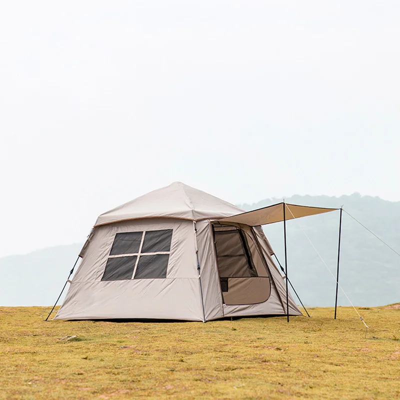 

Oxford Cloth 150D Rainproof Tent Quick Open Automatic Tent Camping Supplies Drive At No Speed Outdoor Tent