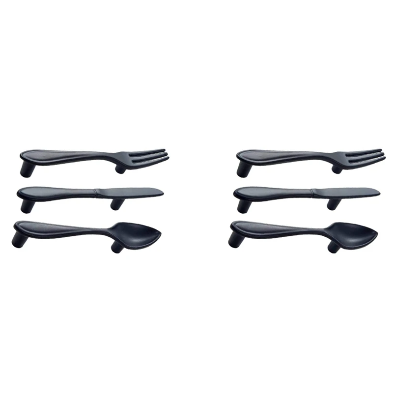 

Door Handle 6-Handle Kitchen Handle - Black