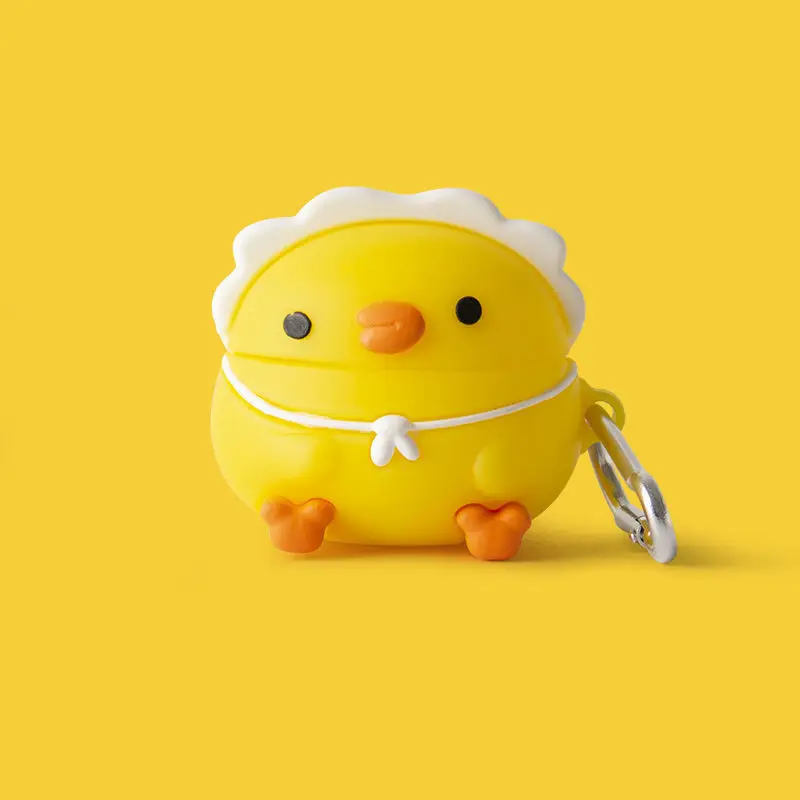 

Cute 3D Earphone Case For Apple AirPods Silicone Spirit Cartoon Headset Protect Cover For Airpods 2 Charging Box Accessories