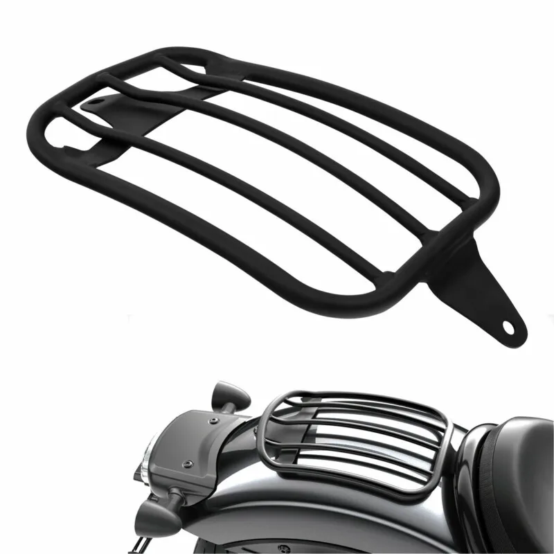 

Черный задний багажник для мотоцикла Solo, подходит для Honda Rebel 1100 CMX1100 2021-2024 08L74-MLA-A00