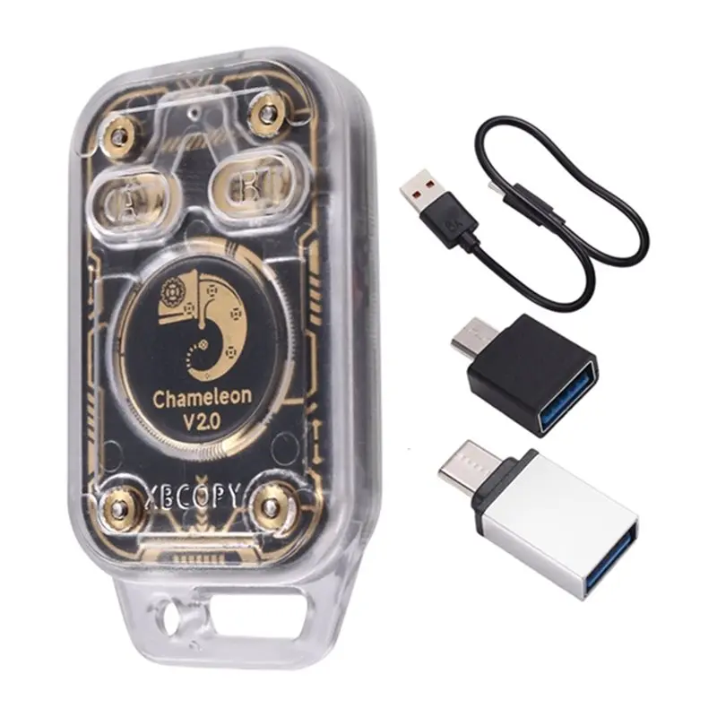 Фото [LXYA68Z!] Дубликатор Chameleon Ultra+ 8XUID, брелок-эмулятор RFID-смарт-чипов Chameleon V2.0, считыватель карт 125K 13.56МГц №2