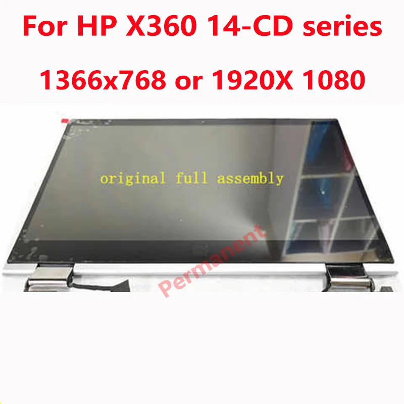 

original in stock 14" For HP X360 14-CD series LCD screen touch assembly l20553-001 14m-cd 14m-cd0001dx 14m-cd0006dx