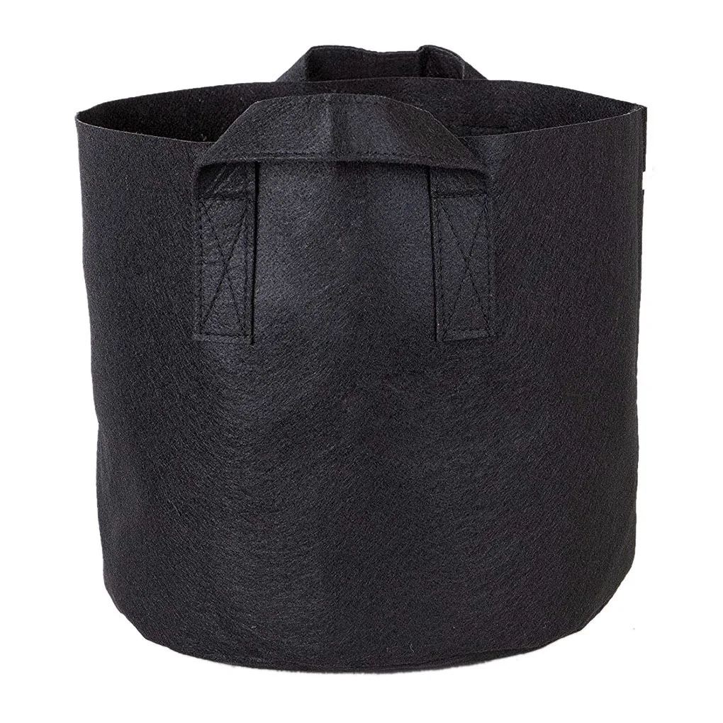 

1pc Black Garden Plant Grow Bag Vegetable Flower Pot Planter DIY Potato Garden Pot Plant Eco-Friendly Grow bag