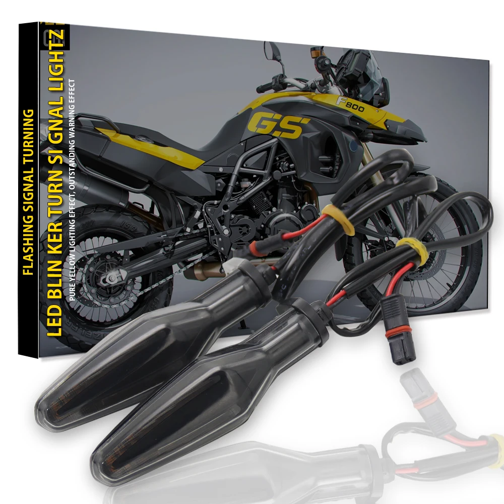

Fit for BMW f800gs adventure f750gs f650gs F800 R F800ST F 800 S F800GT Motorcycle Front LED Turn Signal Indicator Lights 12V