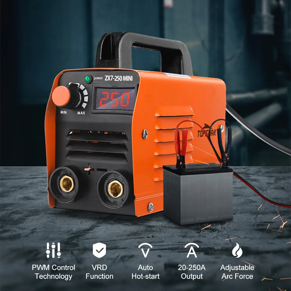

ZX7-250 250A 220V Mini Electric Welding Machine MMA ARC DC Inverter Welder for DIY Welding Working and Electric Working