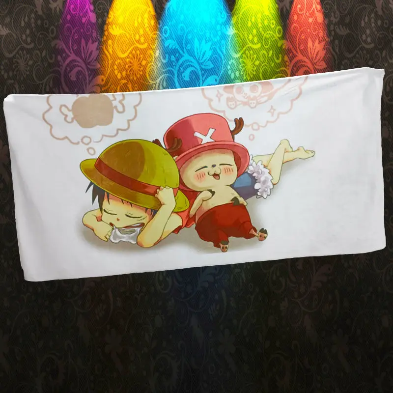 

Anime Towel One Piece Two-Dimensional Face Cloth Luffy Zoro Ace Boa Hancock Chopper Large Bath Towel