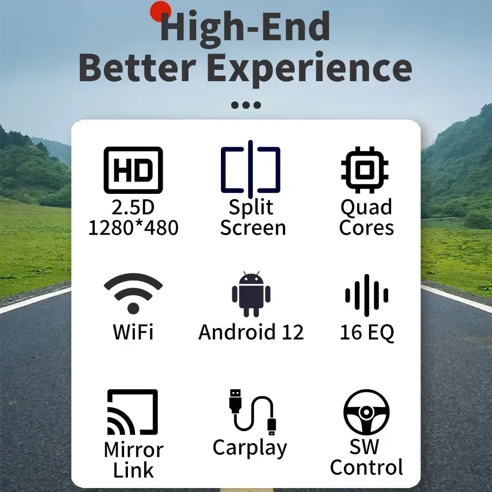 1Din радио Android автомобильный мультимедиа для Toyota Starlet 1989-1996 6 9-дюймовый экран