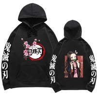 new funny hot anime demon slayer hoodie men women sweatshirt autumn winter streetwear oversized hip hop harajuku clothing unisex