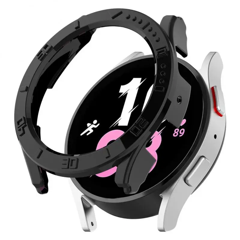 

Screen Protector Watch Protective Cover Anti-fall Scratch Half Wrapped Watch Case Watch Protector Bumper Shell Universal