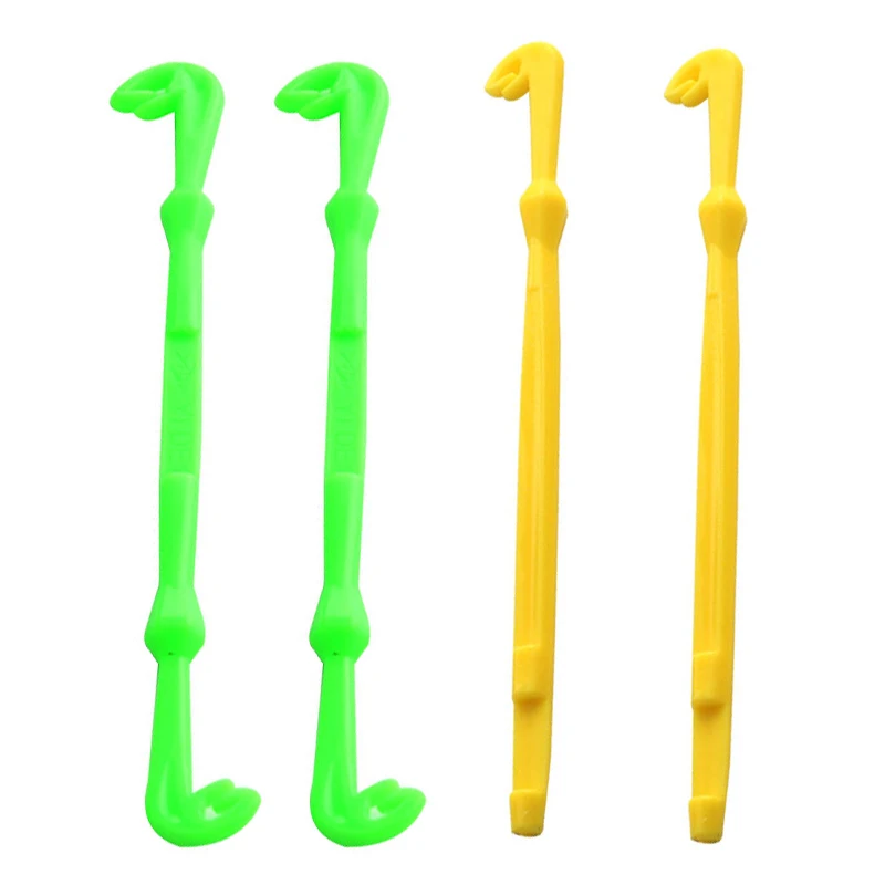 

10Pcs/Lot Easy Hook Loop Tyer Disgorger Tool Tie Fast Knot Tying Tool for Winter Fishing Line Yellow/Green Small in Packed Pesca