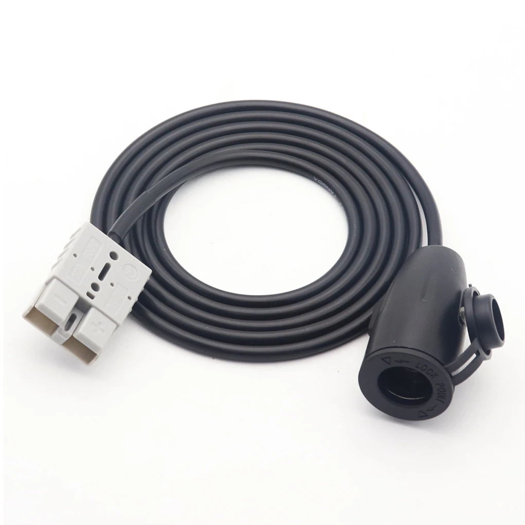 

RV 16AWG 2 м Удлинительный кабель портативный профессиональный пылезащитный противопламенный автомобильный сменный силовой провод аксессуар...