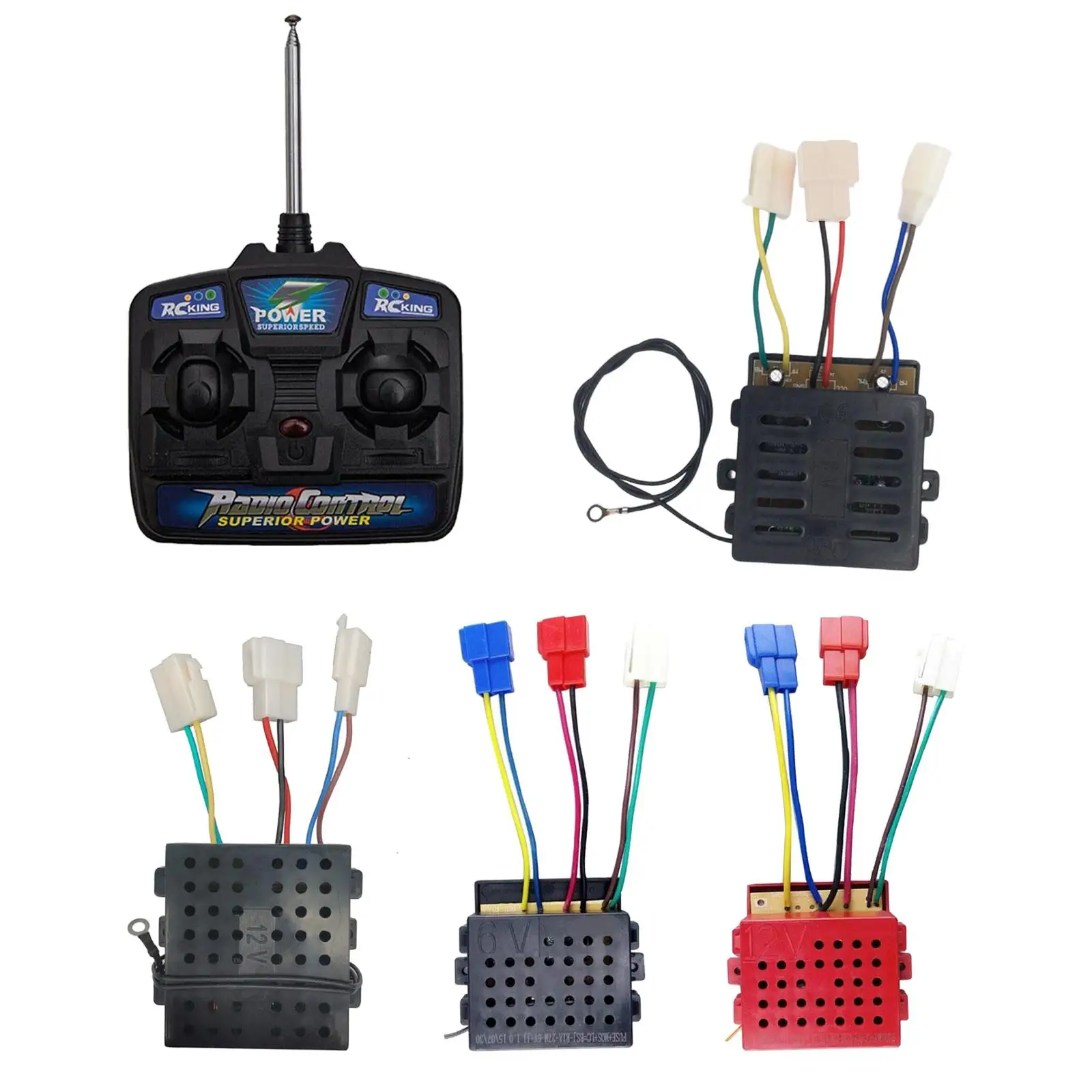 

Аксессуары для контроллера, простая в использовании прочная сборка, управление рулем для езды на велосипеде, детские электрические игрушки