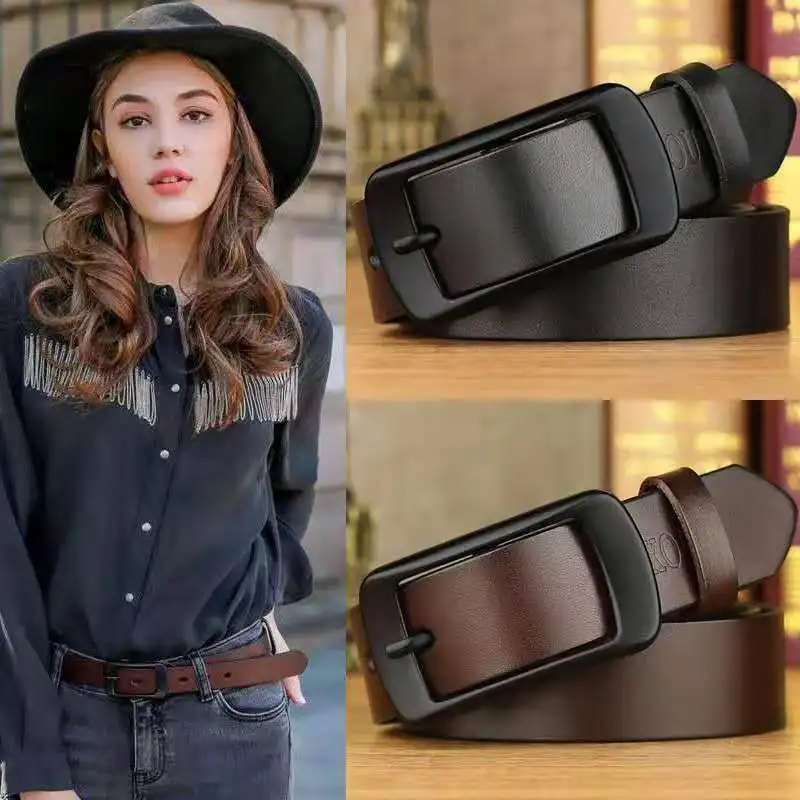 

Ремень женский из воловьей кожи, винтажный