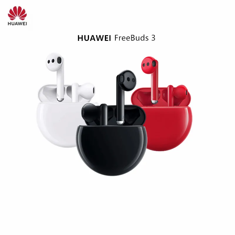 

Оригинальные беспроводные наушники HUAWEI FreeBuds 3, Bluetooth гарнитура TWS, беспроводные наушники головного телефона Huawei с активным шумоподавлением