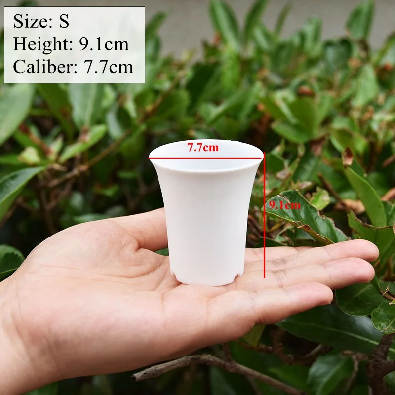 

10 шт. круглые цветочные горшки из растительного волокна