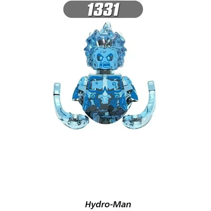 X0266 Человек-паук Ned Liz Hydro Man строительные блоки герой аниме кирпичи куклы