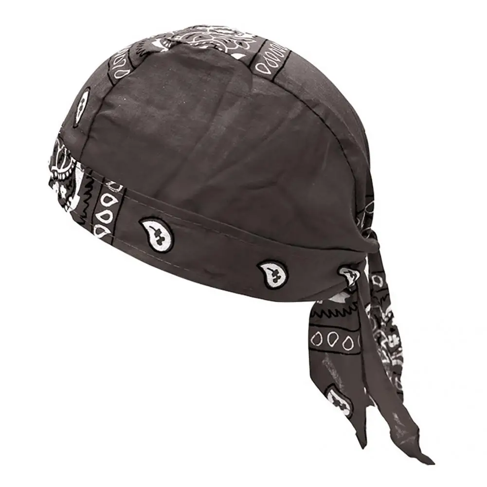 

Cotton Chic Cashew Print Outdoor Beanie Hat Lightweight Pirate Hat Super Soft for Beach