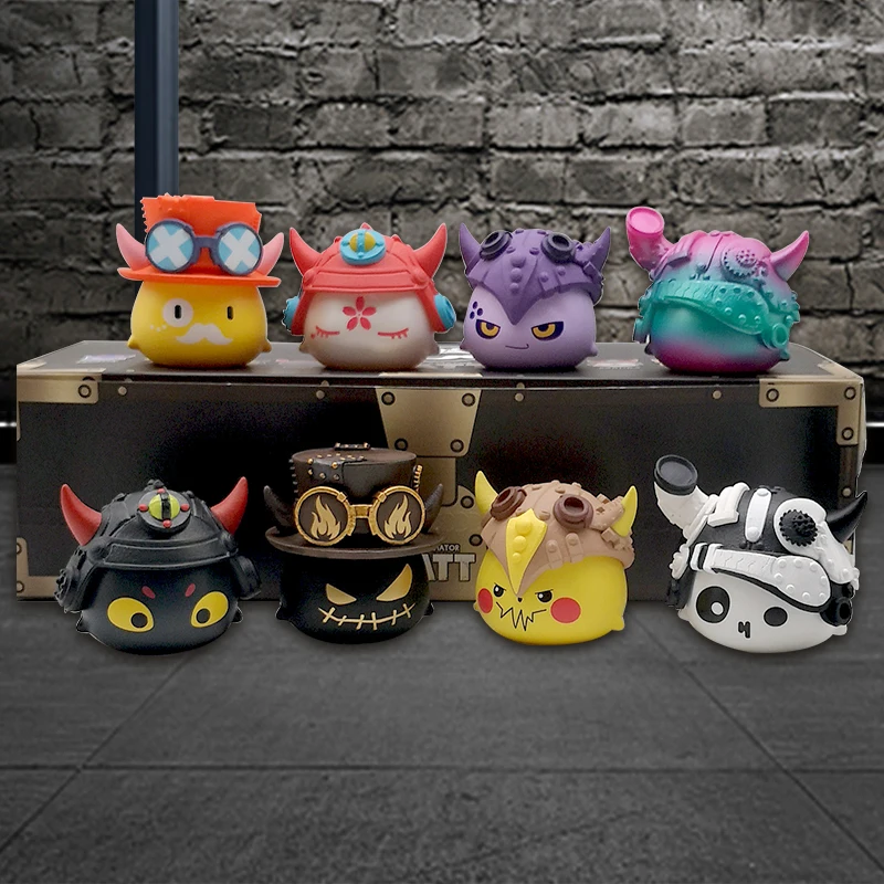 

Geometric One-eyed Monster Blind Box Toy Caja Ciega Guess Bag Girl Figures Cute Model Birthday Gift Mystery Box Surprise Doll